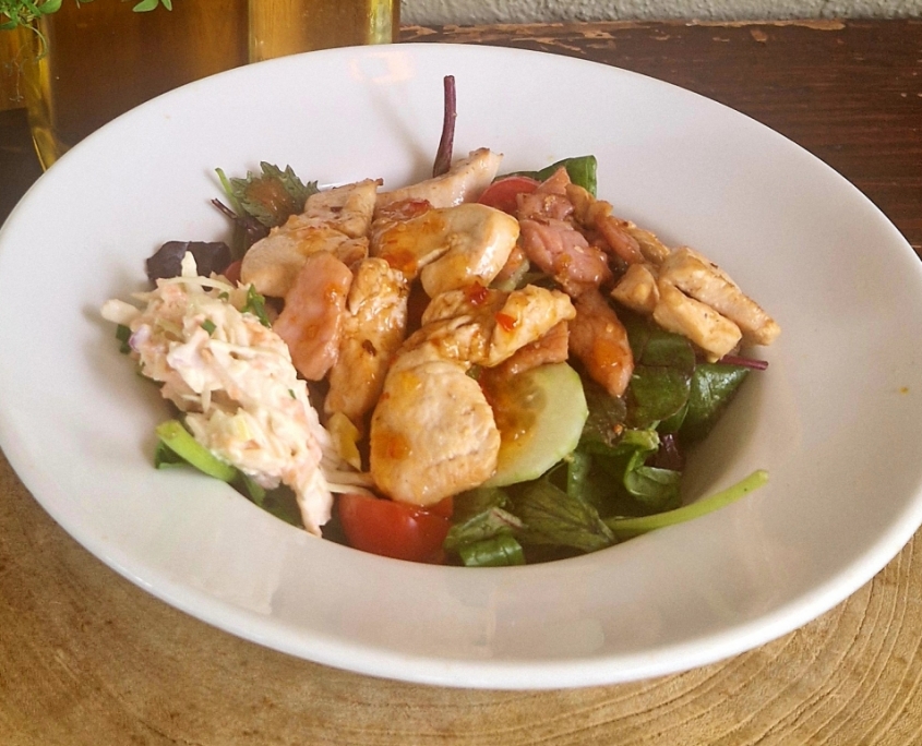 Tigh Phaidi Warm Chicken and Bacon Salad